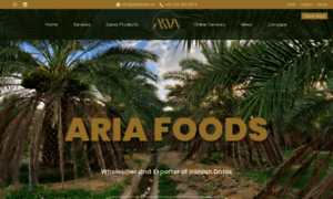 Ariafoods.co thumbnail