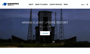 Arianespace.com thumbnail