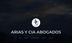 Ariasyciaabogados.cl thumbnail