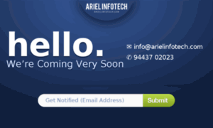 Arielinfotech.com thumbnail
