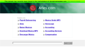 Aries.com thumbnail