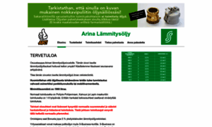 Arinalammitysoljy.fi thumbnail