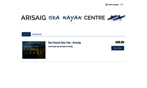 Arisaigseakayakcentre.rezdy.com thumbnail