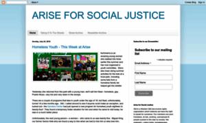 Ariseforsocialjustice.blogspot.com thumbnail