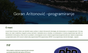 Aritonovic.com thumbnail