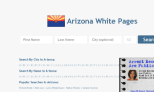 Arizona-white-pages.com thumbnail