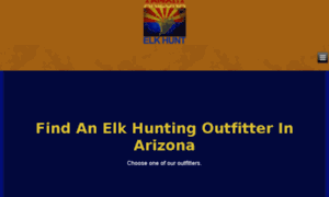 Arizonaelkhunt.com thumbnail