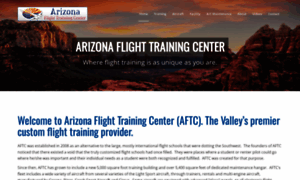 Arizonaflighttrainingcenter.com thumbnail