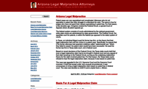 Arizonalegalmalpractice.wordpress.com thumbnail