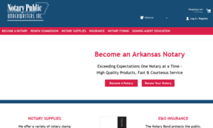 Arkansas.notarypublicunderwriters.com thumbnail