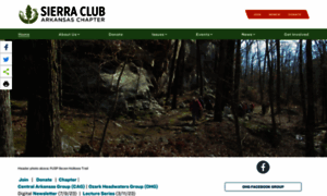 Arkansas.sierraclub.org thumbnail