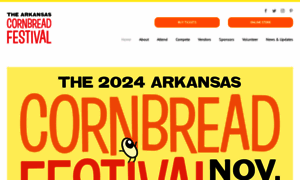 Arkansascornbreadfestival.com thumbnail