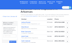 Arkansashomeinspector.org thumbnail