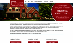 Arkansasrealtyservices.com thumbnail