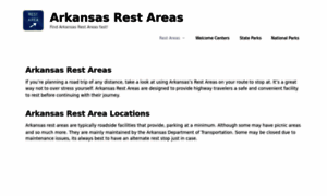 Arkansasrestareas.com thumbnail