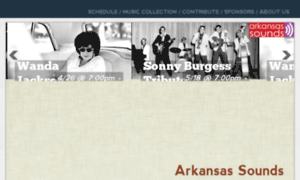 Arkansassounds.org thumbnail