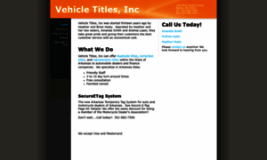 Arkansasvehicletitleservice.com thumbnail