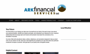 Arkfinancialservicesllc.com thumbnail