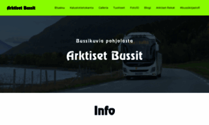 Arktisetbussit.com thumbnail