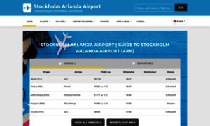 Arlandastockholmairport.com thumbnail