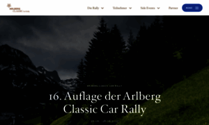 Arlbergclassic-car-rally.at thumbnail