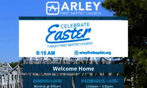 Arleyfirstbaptist.org thumbnail