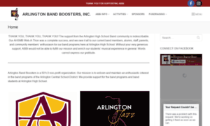 Arlingtonbandboosters.com thumbnail