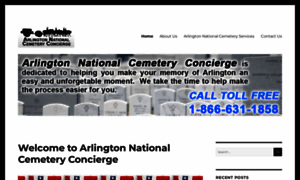 Arlingtonnationalcemeteryconcierge.com thumbnail
