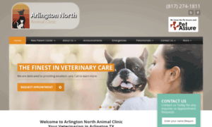 Arlingtonnorthvet.com thumbnail