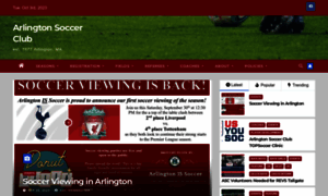 Arlingtonsoccerclub.org thumbnail