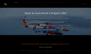 Arma3projectlife.com thumbnail