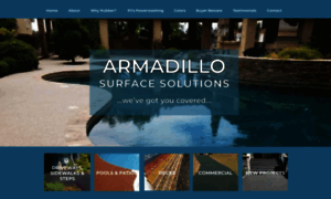 Armadillorubberpaving.com thumbnail