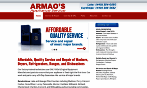 Armaosapplianceservice.com thumbnail