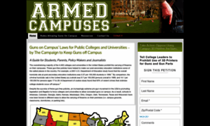 Armedcampuses.org thumbnail