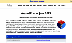 Armedforces.jobs.com.pk thumbnail