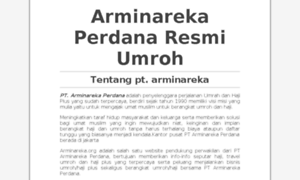 Arminareka.org thumbnail
