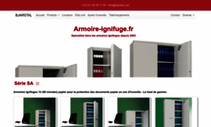 Armoire-ignifuge.fr thumbnail