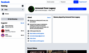 Armoredcorelegacy.com thumbnail