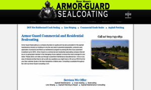 Armorguardsealcoating.com thumbnail