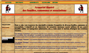 Armorial-familles-associations-communes-france.com thumbnail