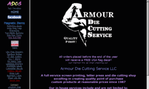 Armourdiecutting.com thumbnail