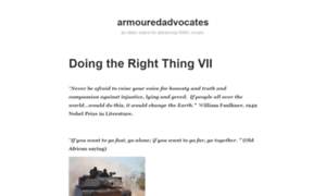 Armouredadvocates.wordpress.com thumbnail