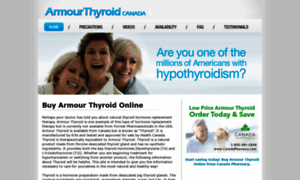 Armourthyroidcanada.com thumbnail