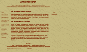 Armsresearch.co.uk thumbnail