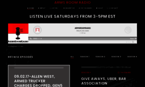 Armsroomradio.com thumbnail