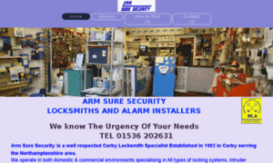 Armsuresecurity.co.uk thumbnail