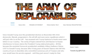 Army-of-deplorables.com thumbnail