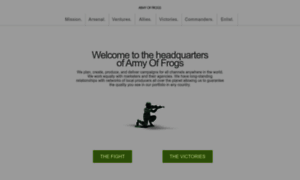 Army-of-frogs.com thumbnail
