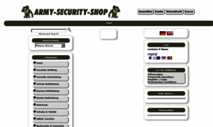 Army-security-shop.de thumbnail