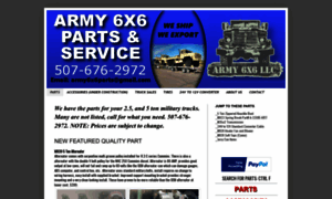 Army6x6parts.com thumbnail